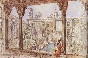 Jean-Paul Laurens Palace of the French Mission in Teheran Spain oil painting artist